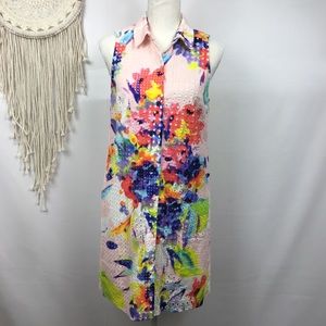 Trina Turk Ryan floral Eyelet dress